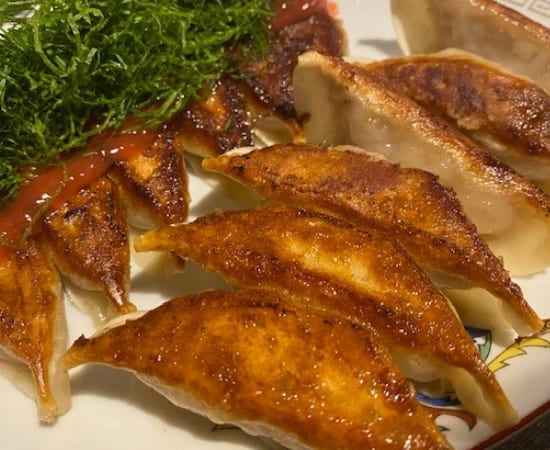 焼餃子の写真
